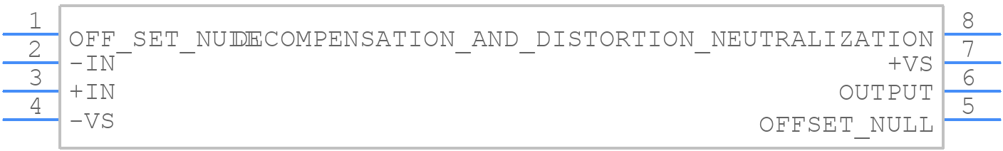 AD797ANZ - Analog Devices - PCB symbol