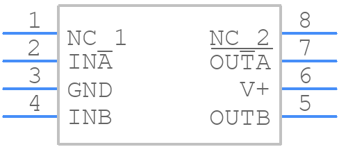 ISL89412IBZ - Renesas Electronics - PCB symbol