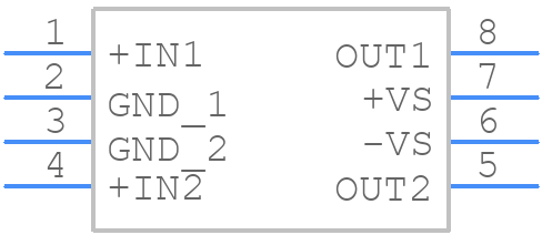AD8079ARZ - Analog Devices - PCB symbol