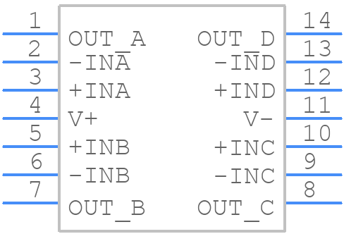 ISL73444SEHF/PROTO - Renesas Electronics - PCB symbol