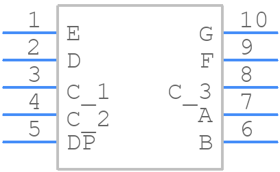TDSO5160-LM - Vishay - PCB symbol