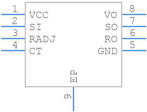 BD4269UEFJ-CE2 - ROHM Semiconductor - PCB symbol