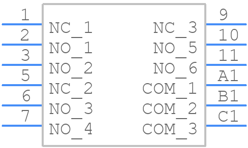 A30305RNCQE - LITTELFUSE - PCB symbol