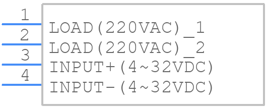 ASR-SH240D25ZW - Altran Magnetics - PCB symbol