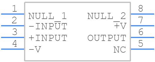 AD845KNZ - Analog Devices - PCB symbol