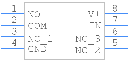 ISL84544IBZ - Renesas Electronics - PCB symbol