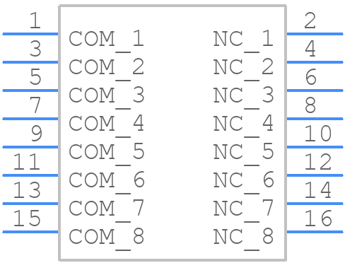 KAN1108RR - E-Switch - PCB symbol