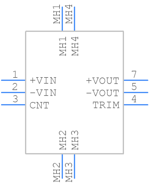SPS6-12-5 - PowerPlaZa - PCB symbol