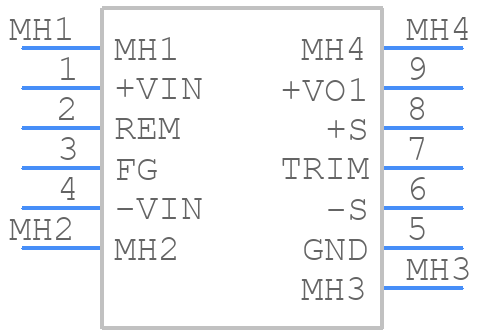 700HBAW_4828S1.5 - Gaptec - PCB symbol