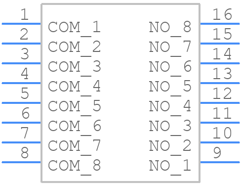 CFS-0803TB - Nidec Copal - PCB symbol