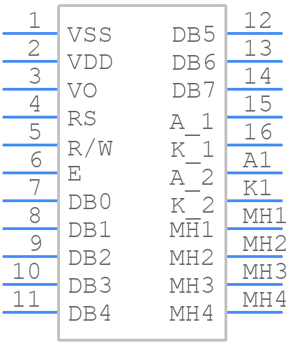 202ABCBC3LP - Displaytech - PCB symbol