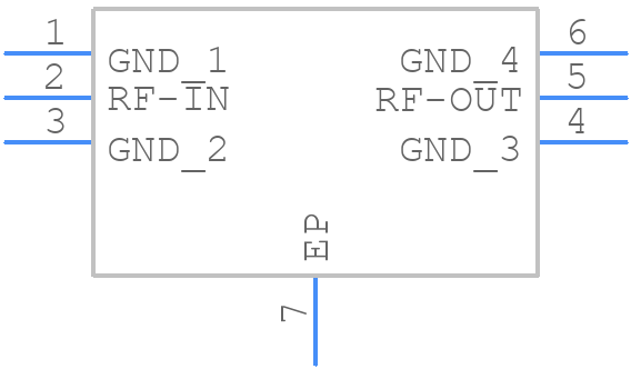 QAT-15+ - Mini-Circuits - PCB symbol