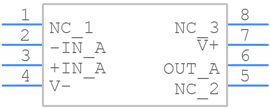 AD8571ARMZ - Analog Devices - PCB symbol