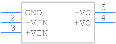 FC-B01D - Mornsun Power - PCB symbol