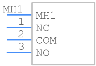 200AWMSP1T2A1M7QE - E-Switch - PCB symbol