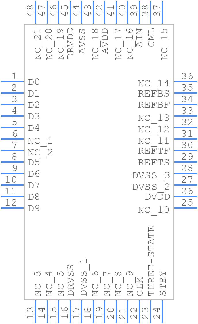 AD876JSTZ - Analog Devices - PCB symbol