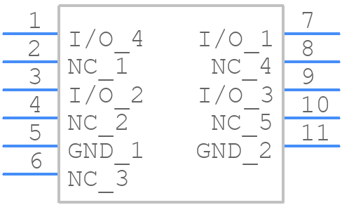 STN265033U380 - Eaton - PCB symbol
