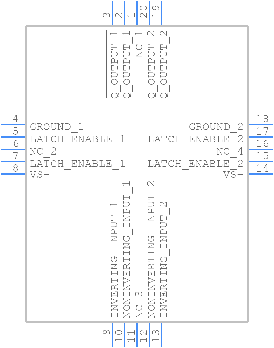 AD96687BPZ - Analog Devices - PCB symbol