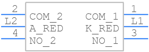 228BMVARGFKNR - CTS - PCB symbol