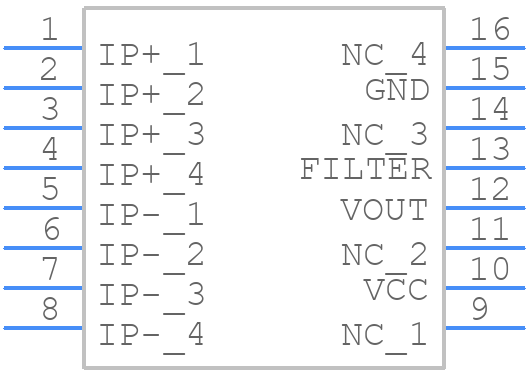 MT9222WT-20BR5 - Magntek - PCB symbol