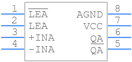 ADCMP553BRMZ - Analog Devices - PCB symbol