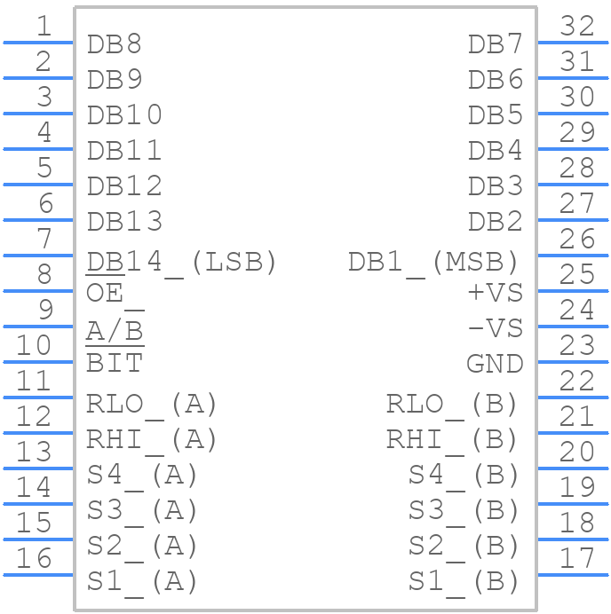 AD2S44-TM18B - Analog Devices - PCB symbol