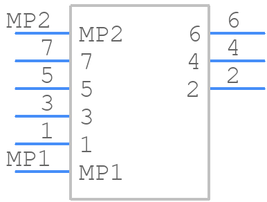 FH58M-7S-0.25SHW(99) - Hirose - PCB symbol