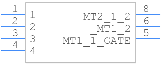AQH-3213 - Panasonic - PCB symbol