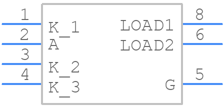 AQH-3213A - Panasonic - PCB symbol