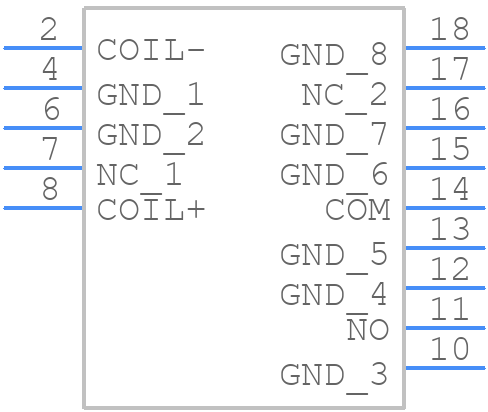 ARS-14A12 - Panasonic - PCB symbol