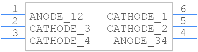 DA6-X102P0R - Panasonic - PCB symbol