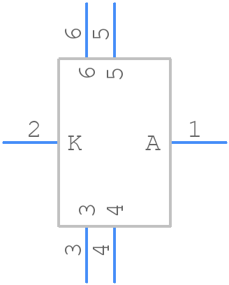 LNJ-453W82RA - Panasonic - PCB symbol