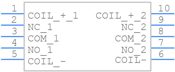 TQ2-L25ULCSA - Panasonic - PCB symbol