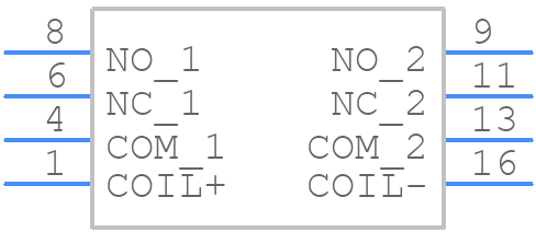 DS2-YSDC24V - Panasonic - PCB symbol