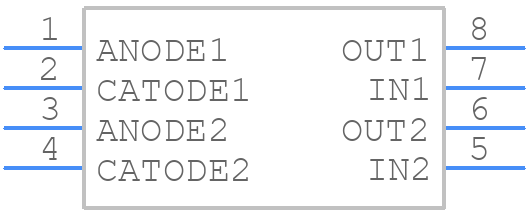 AQW-212EH - Panasonic - PCB symbol