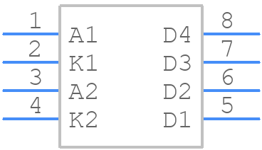 AQH-1223AJ - Panasonic - PCB symbol