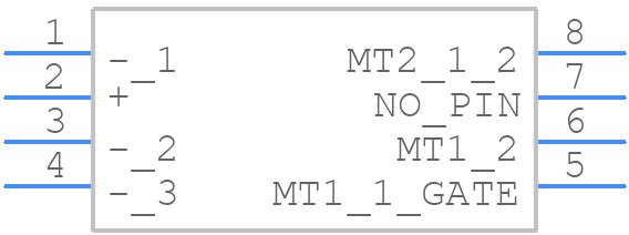 AQH-1223 - Panasonic - PCB symbol