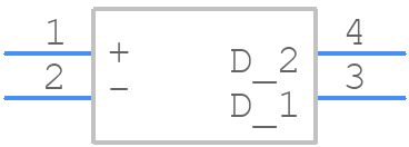 AQY-221R6V - Panasonic - PCB symbol