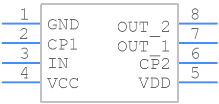 MN3-007 - Panasonic - PCB symbol