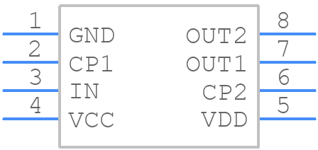 MN3-207 - Panasonic - PCB symbol