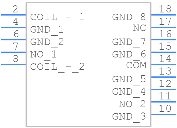 ARS-34Y12 - Panasonic - PCB symbol