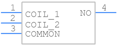 ALQ-3F05 - Panasonic - PCB symbol