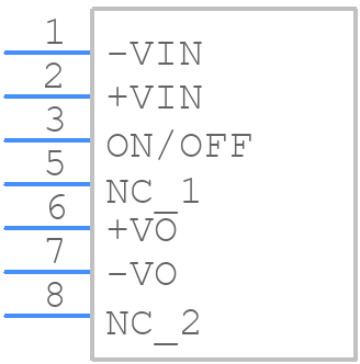 EC3SA-12S05N - Cincon - PCB symbol