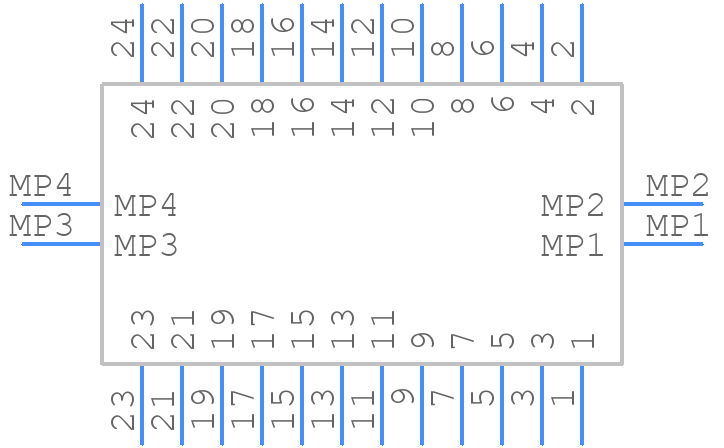 AXE-524127 - Panasonic - PCB symbol