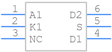 AQV-255G3S - Panasonic - PCB symbol