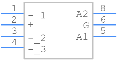 AQH-1213 - Panasonic - PCB symbol