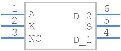 AQV-251G - Panasonic - PCB symbol