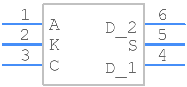 AQV-101A - Panasonic - PCB symbol