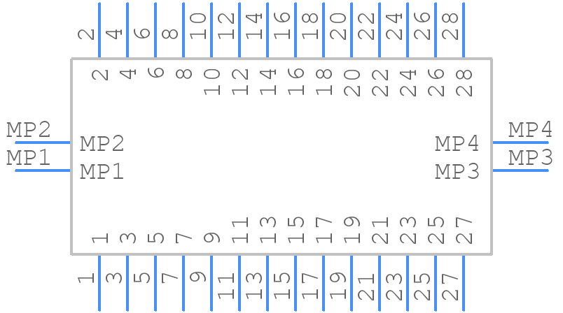 AXT-528124 - Panasonic - PCB symbol