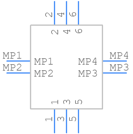 AXF-461500 - Panasonic - PCB symbol